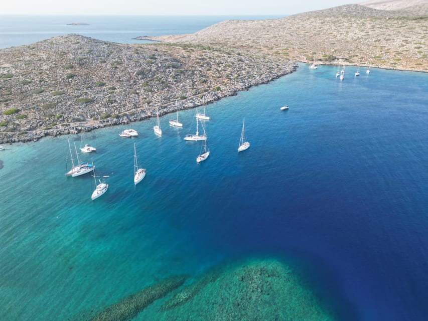 Heraklion: Sailing Cruise to Dia Island with Drinks and Meal - The crossing to Dia and its old legends