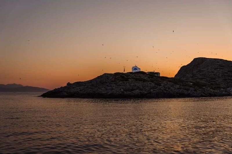 Heraklion: Sunset Sailing Cruise Dia Island with Snorkeling - Five hours around Dia’s main bay