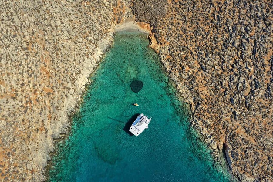 Hersonissos: Catamaran Sailing Trip to Dia Island with Lunch - Key points to know before you book