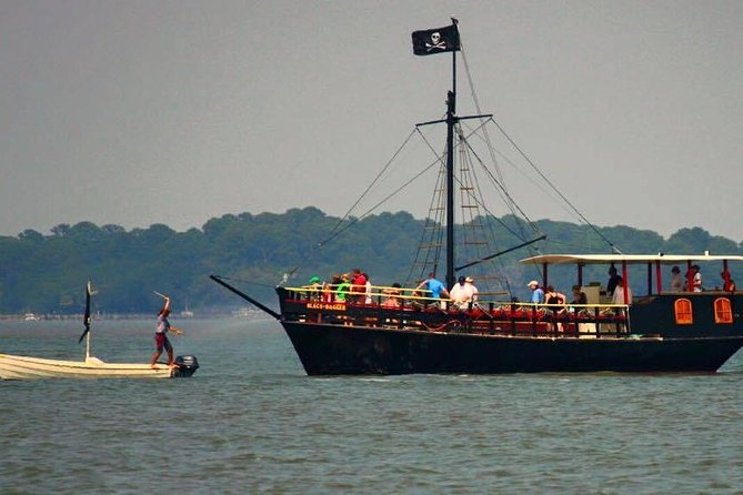 Hilton Head Pirate Ship Adventure Sail aboard the Black Dagger - Comfort, shade, and the full boat question