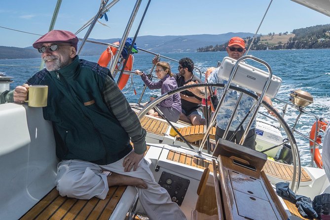 Hobart Sailing Experience - Hobart’s waterfront, docks, and mountain views