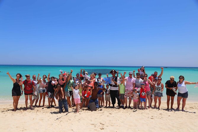 Hurghada Pirates sailing boat to Orange bay & Buffet Lunch - A buffet with seafood and Egyptian-style staples