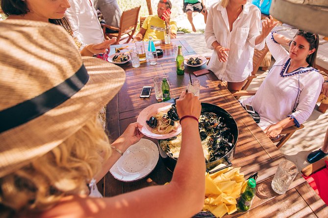 Hvar - Full Day Sail on a yacht - friendly skipper- small group - lunch optional - Red Rocks from the water