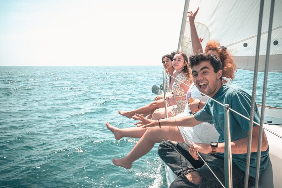 Ibiza: Midday or Sunset Sailing with Snacks and Open Bar - Cava, sangria, and the food on board