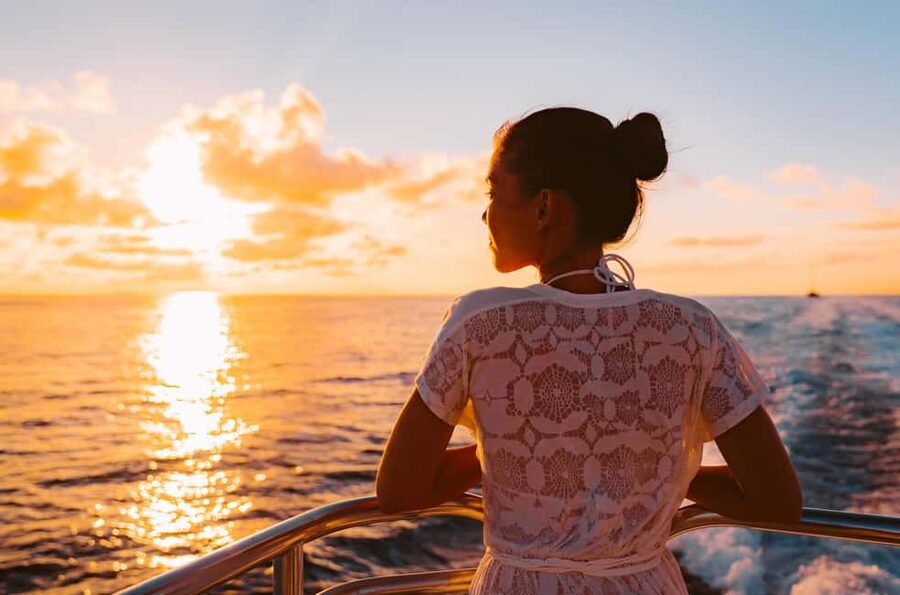 Ibiza: Sunset Private Sailboat with Tapas & Premim Open Bar - San Antonio is the practical starting point