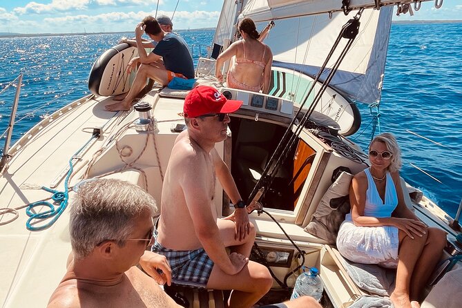 Ibiza to Formentera & Espalmador Sailing with a Small Group - Lunch beside Playa de Ses Illetes