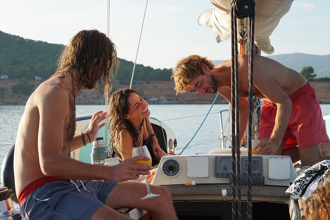 Ibiza to Formentera & Espalmador Sailing with a Small Group - Cap Falcò and the calm waters near Ses Salines
