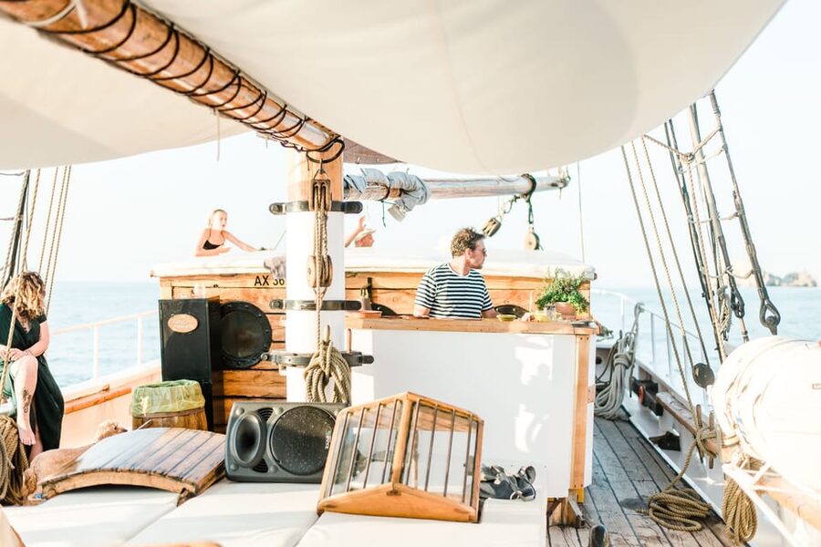 Ibiza Wooden Sail Boat Trip to Formentera - Key points at a glance