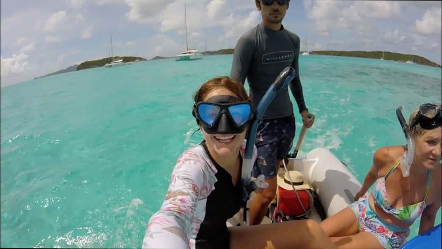 Ile Aux Cerfs Catamaran Cruise sailing from Mahebourg - Lunch and service on the catamaran