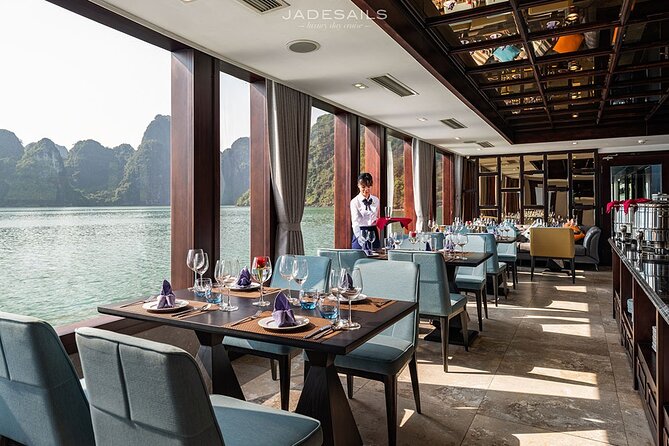 Jade Sails – Halong & Lan Ha Bay The Most Luxurious Day Tour - Halong Bay views before the active stops