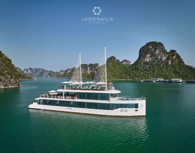 Jade Sails: The most luxurious day cruise explore Lan Ha Bay - Meeting at Tuan Chau Harbor at 9:30 AM