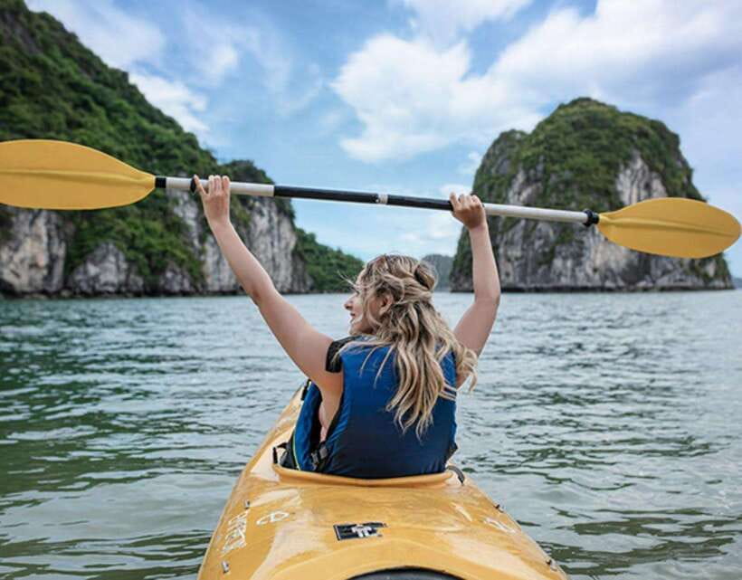 Jade Sails: The most luxurious day cruise explore Lan Ha Bay - Cooking class, open deck time, and the sunset return