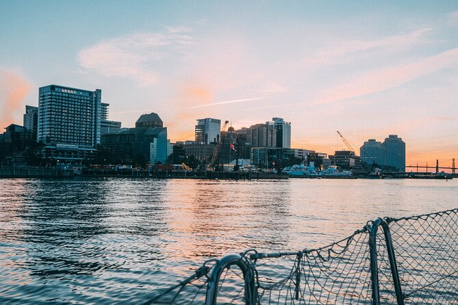 JFarwell Private Yacht Wine & Cheese Sunset Sail - The first view: Halifax from the harbour