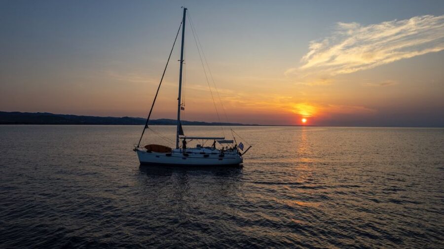 Kassandra: Private Sunset Sailing Cruise with Wine & Fruit - Wine, fruit, and a relaxed evening pace