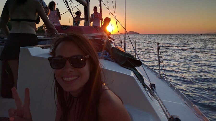 Kassandra: Sunset Sailing Boat Tour of Secluded Coves - Swimming, snorkeling, and time to do very little