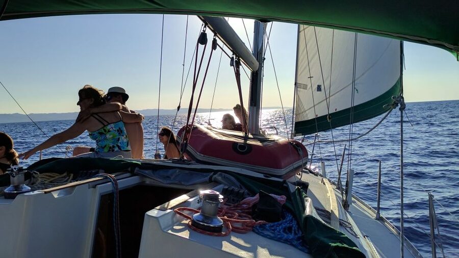 Kassandra: Sunset Sailing Boat Tour of Secluded Coves - What the $57 price really includes