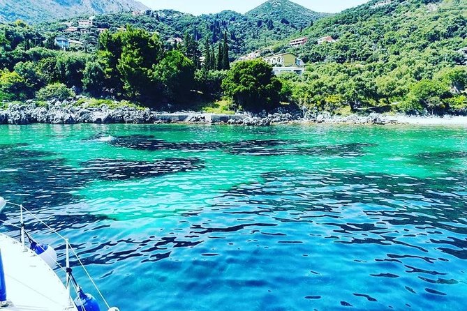 Kassiopi Private Daily Sailing Yacht Cruise - Lunch at a seaside restaurant