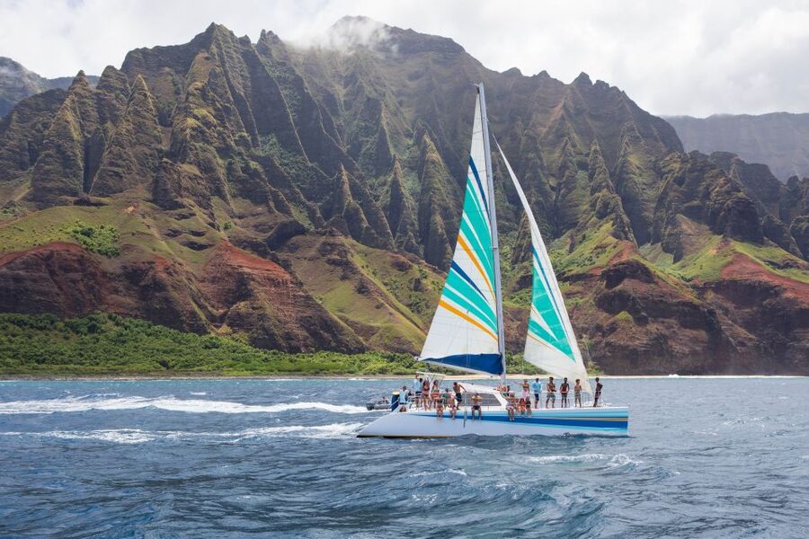 Kauai: Napali Coast Sail & Snorkel Tour from Port Allen - The Napali cliffs, valleys, waterfalls, and beaches