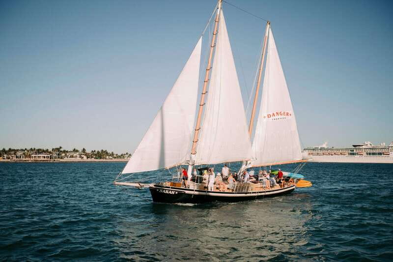 Key West Afternoon Sail, Snorkel, Kayak & Sunset Excursion - Kayaking through mangrove-shaded channels