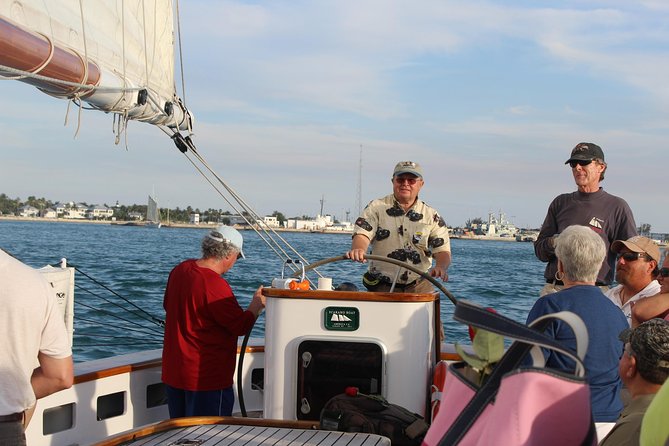 Key West Day Sail on Schooner America 2.0 with 2 Drinks - Cruising by Sunset Pier and Sand Key Light Tower