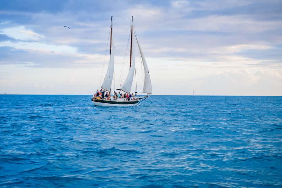 Key West's Schooner Appledore Star Champagne Sunset Sail - Mallory Square, Navy Mole, and Fort Zachary Taylor