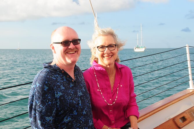 Key West Schooner Sunset Sail with Bar & Hors d'oeuvres - Fort Zachary, Sunset Pier, and Key West from the water