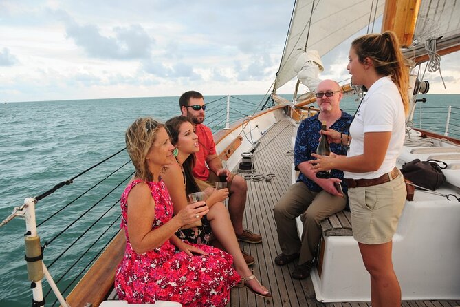 Key West Schooner Sunset Sail with Bar & Hors d'oeuvres - The sunset is the headline, but weather writes the schedule