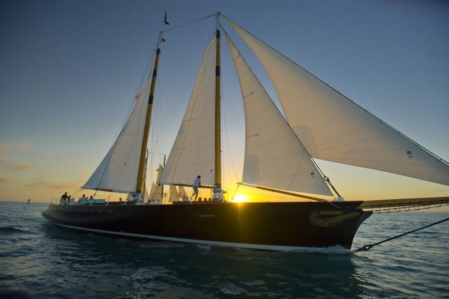 Key West: Schooner Sunset Sail with Food & Drinks - Sailing aboard the America 2.0
