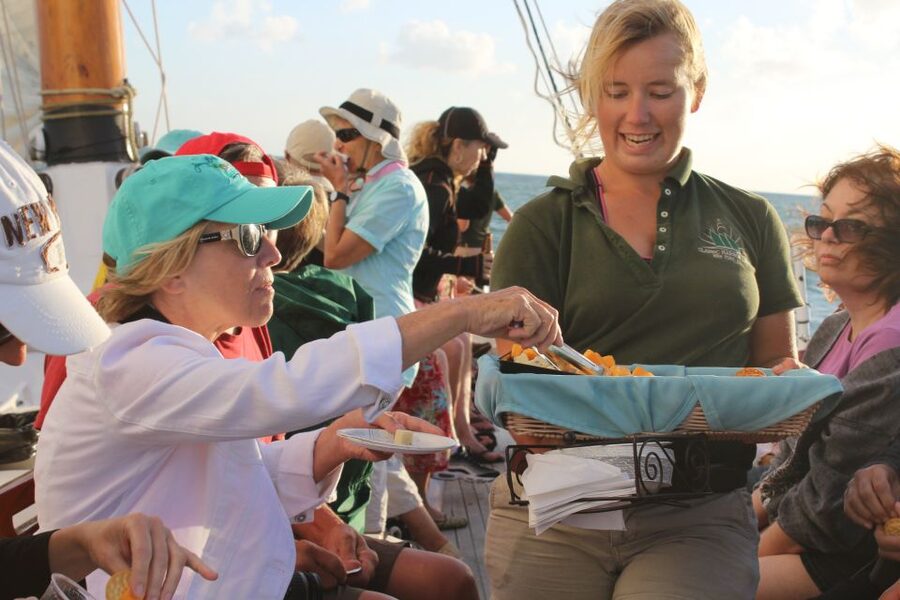 Key West: Schooner Sunset Sail with Food & Drinks - The final minutes after sunset