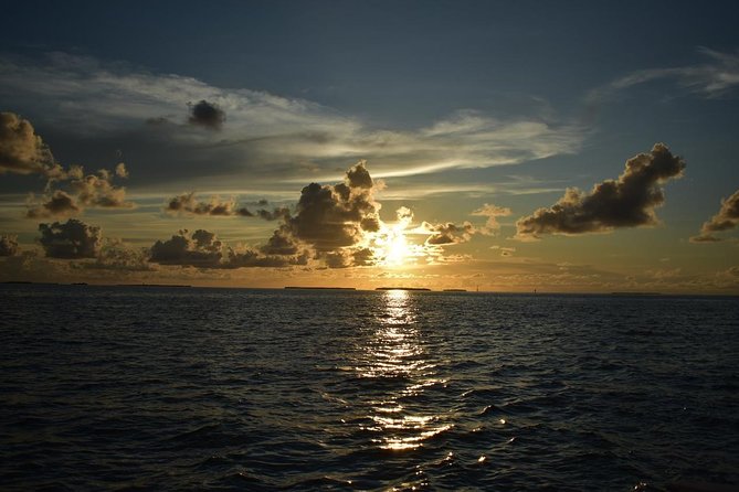 Key West Small-Group Sunset Sail with Wine and Hors d'oeuvres - The sunset view from the water