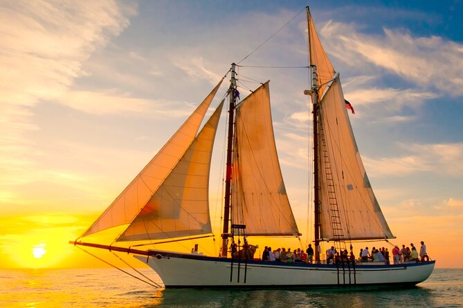 Key West Sunset Sail Aboard Legendary Schooner Appledore - The small-group advantage