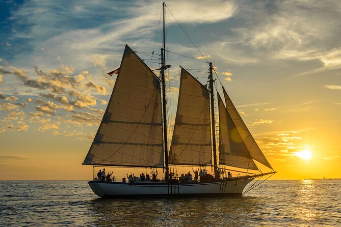 Key West Sunset Sail Aboard Legendary Schooner Appledore - Leaving the Historic Seaport on William Street