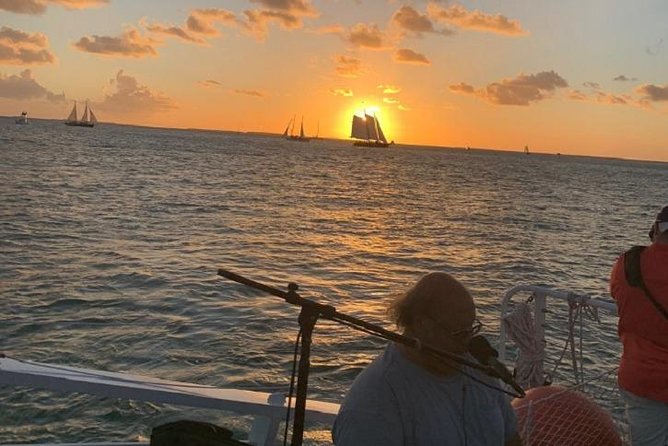 Key West Sunset Sail with Live Music, Drinks and Appetizers - Boarding at 631 Greene Street