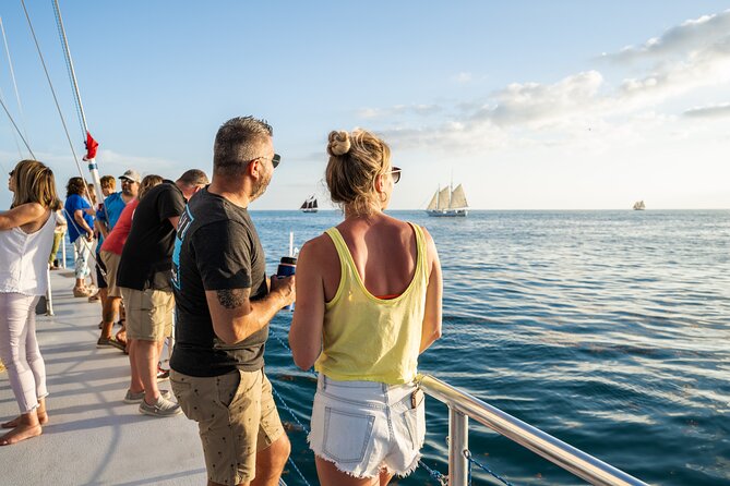 Key West Sunset Sail with Open Bar, Live Music and Hors D'oeuvres - Live music, dancing, and the mood onboard