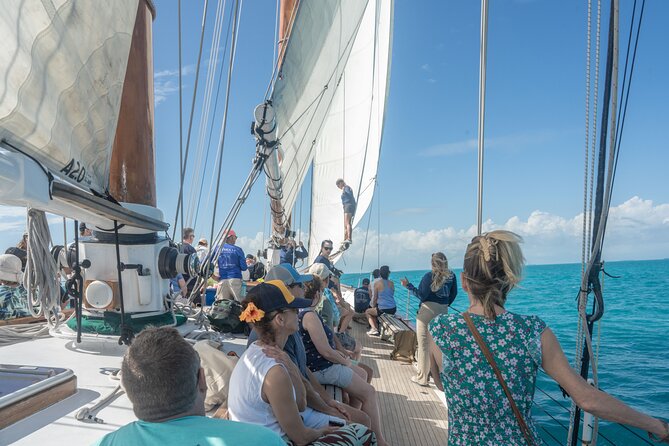 Key West Wreckers Race Aboard Schooner America 2.0 - Sailing nine miles into open water