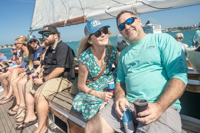 Key West Wreckers Race Aboard Schooner America 2.0 - Rounding Sand Key Lighthouse