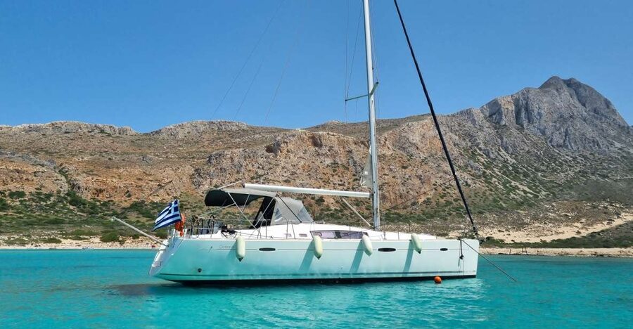 Kissamos: Balos and Gramvousa Private Sailing Trip with Meal - The sail to Balos takes about 90 minutes
