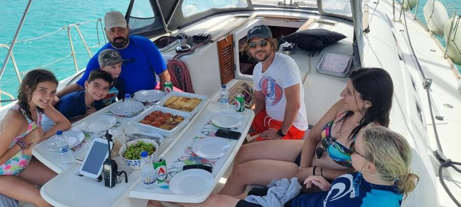 Kissamos: Balos and Gramvousa Private Sailing Trip with Meal - The sail back to Kissamos