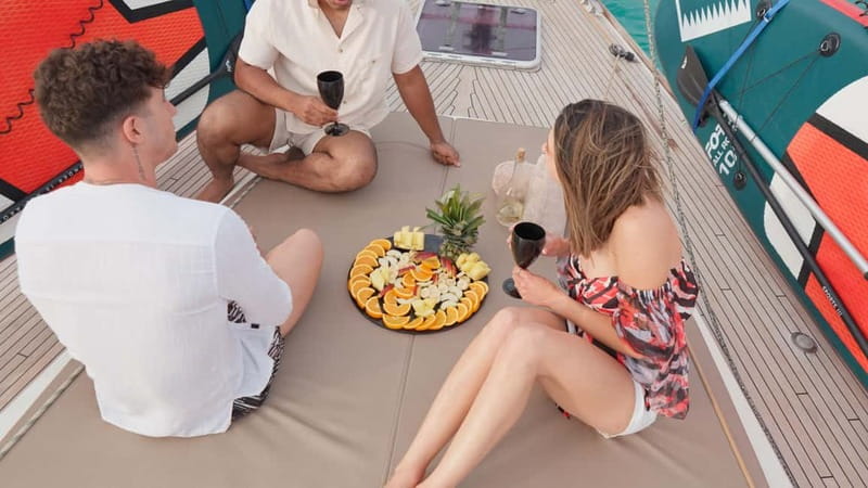 Kissamos: Balos & Gramvousa Sailing Cruise with Meal - Balos Lagoon, with a short window for paradise