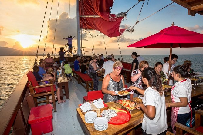 Koh Samui Romantic Sunset Cruise Tour By Red Baron Chinese Sailboat - Key points to know before you book