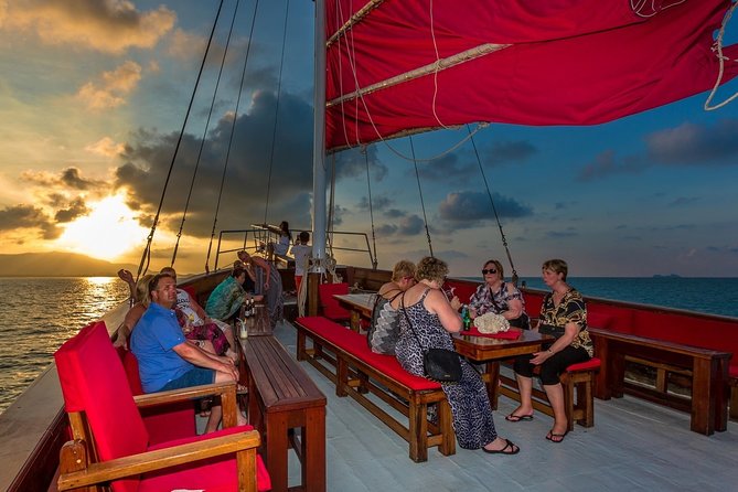 Koh Samui Romantic Sunset Cruise Tour By Red Baron Chinese Sailboat - Why the Red Baron makes a better sunset setting