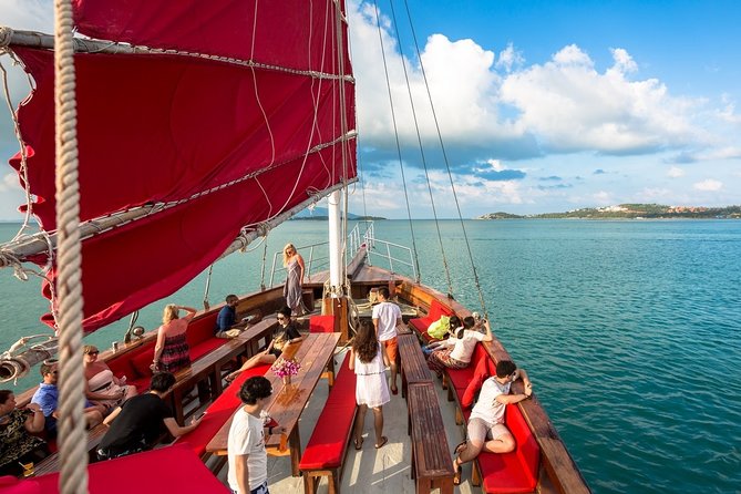 Koh Samui Romantic Sunset Cruise Tour By Red Baron Chinese Sailboat - The 4:00 pm pickup and arrival at Bang Rak