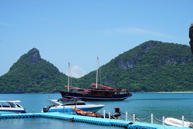 Koh Samui to Angthong Marine Park Cruise Tour By Red Baron Chinese Sailboat - Buffet lunch back on the boat