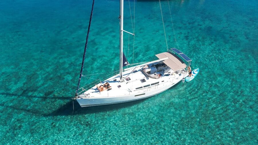 Kolimvari: Sailing Cruise with Meal & Water Activities - Key points at a glance