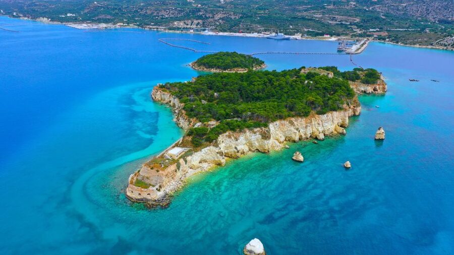 Kolimvari: Sailing Cruise with Meal & Water Activities - Sailing back toward Kolymvari