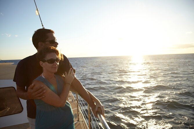 Kona Signature Catamaran Sunset Sail - Kailua-Kona views from the water