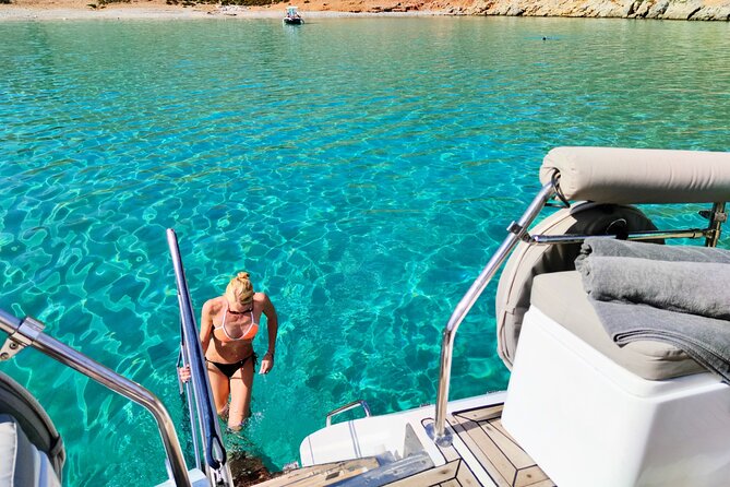 Kos: Small Group Full-Day Sailing with Meal, Drinks, & Swim - The first cove, where swimming comes first