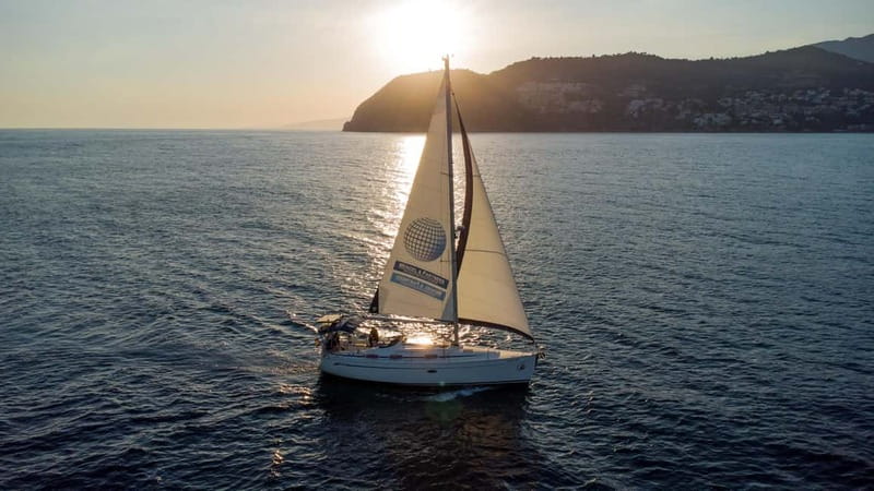 La Herradura-Maro-Nerja: Sailing at Sunset - The sunset on the Mediterranean