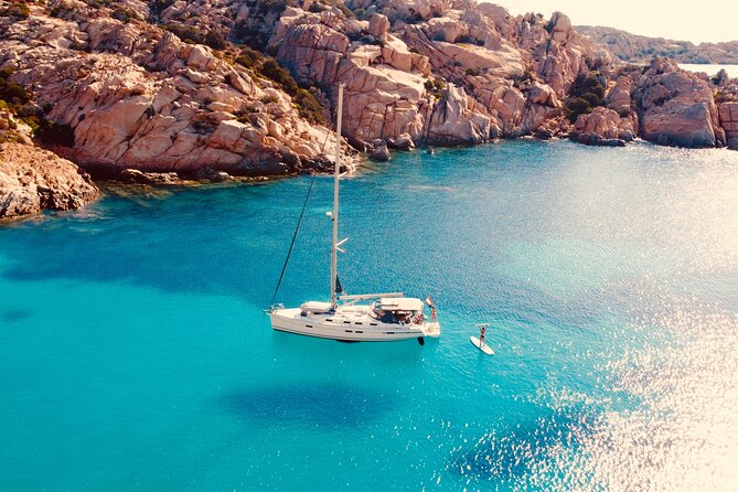 La Maddalena Archipelago Sailing Tour with Lunch from Palau - Spiaggia Rosa on Budelli, the day’s signature stop