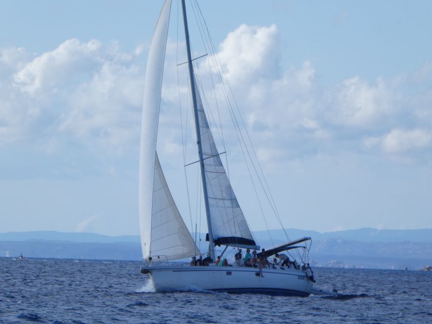 La Maddalena: Full-Day Sailing Trip - Piscine di Budelli: the first hour in clear water